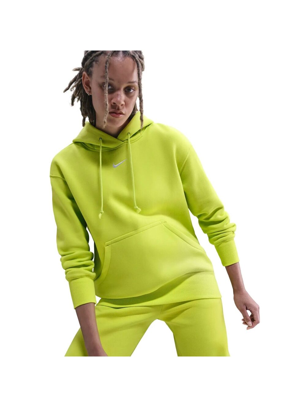 NWT New Nike Women's Sportswear Phoenix Fleece Oversized Pullover Hoodie - Small